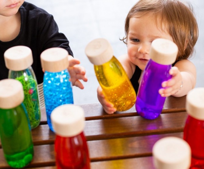 Butelki sensoryczne FLOAT Petit Boum